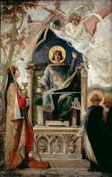 St. Louis, studie voor een schilderij gemaakt in 1888, 1883